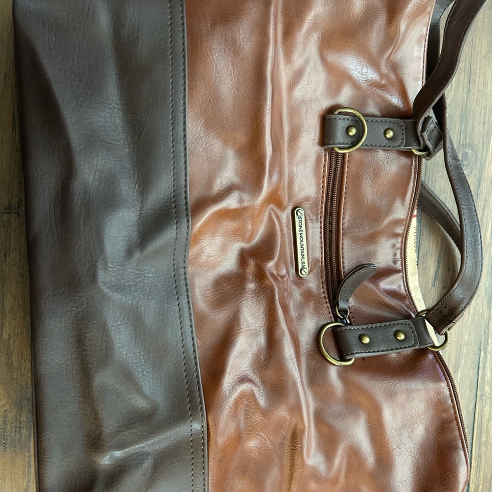 Tote and Zippered Pouch by Stone Mountain